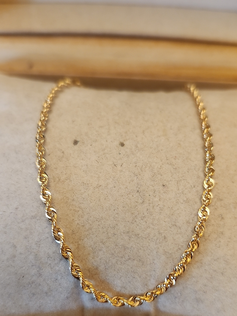 10kt Solid Gold Rope Bracelet – 6.74 Length – Classic & Timeless - Picture 10 of 15